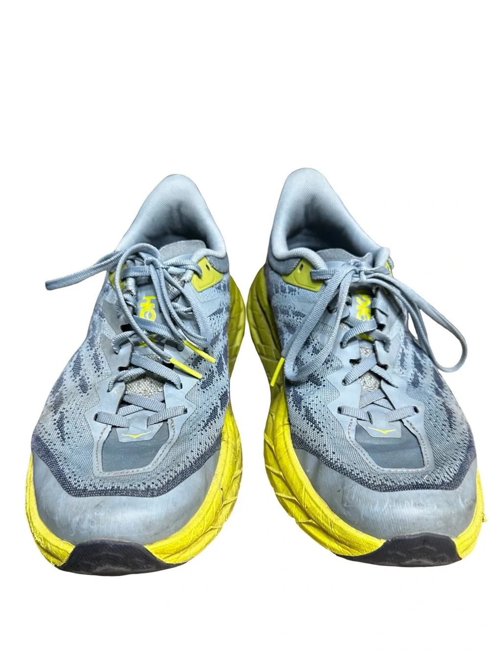 HOKA Men’s Speedgoat 5 Blue Green Sneakers Size 10.5D Workout Running Trail